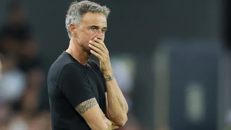 Luis Enrique, entrenador del PSG.