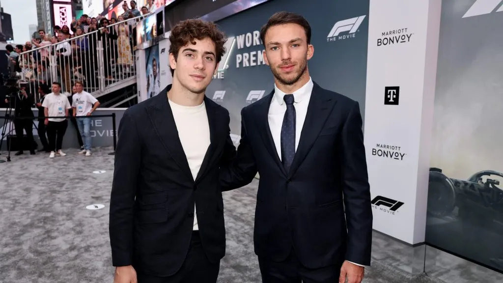 Franco Colapinto y Pierre Gasly.