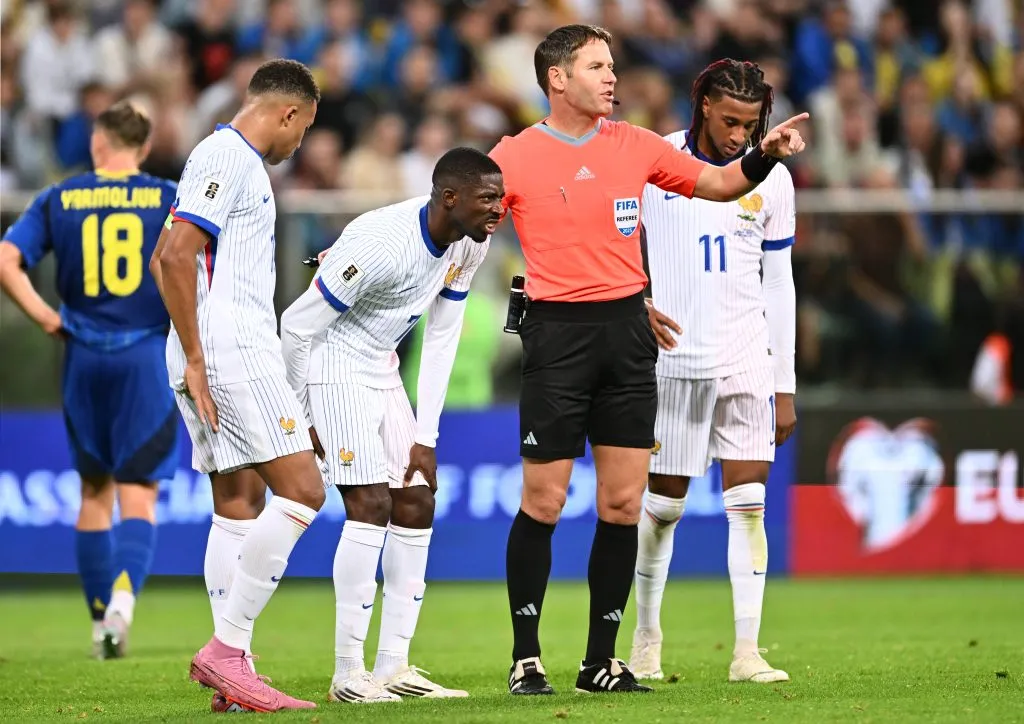 Dembélé y Doué se lesionaron con Francia en la Fecha FIFA y PSG los pierde por un tiempo. (Getty)