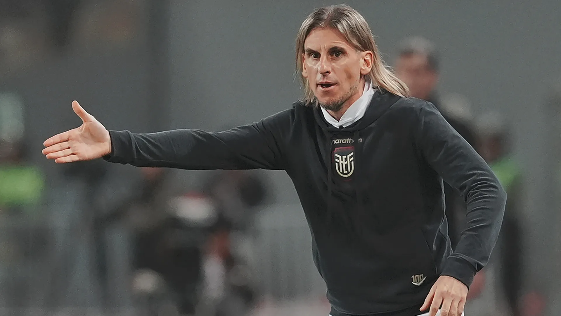 Sebastián Beccacece, entrenador de Ecuador. (Foto: Getty)