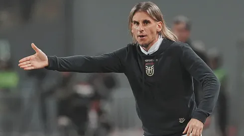 Sebastián Beccacece, entrenador de Ecuador.