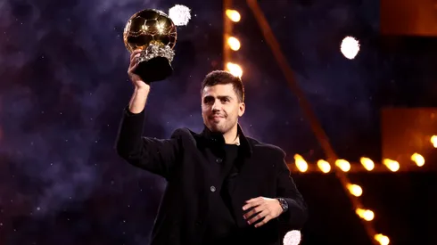 Rodri, ganador del Balón de Oro 2024.