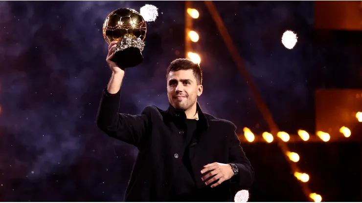 Rodri, ganador del Balón de Oro 2024.