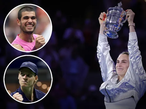 Mientras Sabalenka ganó 5 millones tras salir campeona del US Open 2025, esto embolsará el ganador de Alcaraz vs. Sinner