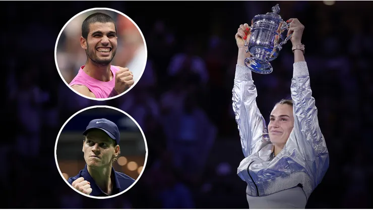Sabalenka, campeona de US Open femenino mientras Alcaraz y Sinner definen la rama masculina.