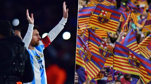 En Barcelona se lamenten por no tener una despedida con Lionel Messi como la que está teniendo en Argentina.
