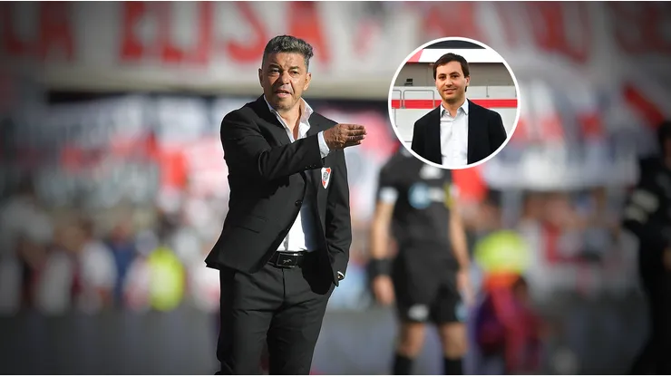 Marcelo Gallardo y Stefano Di Carlo