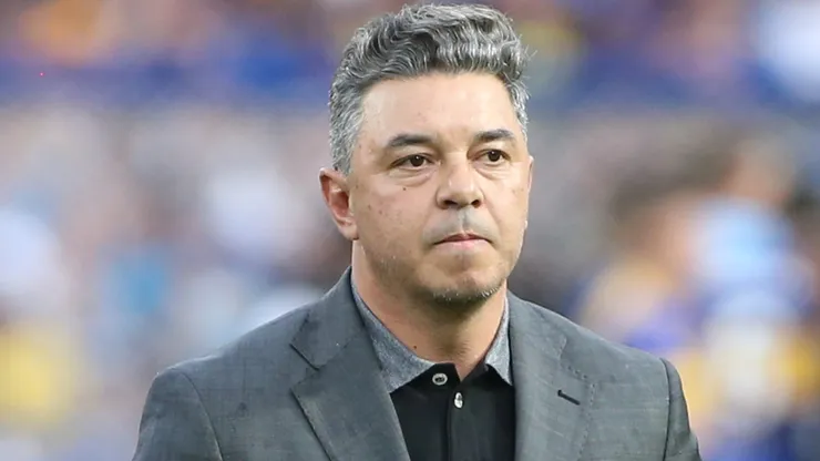 Marcelo Gallardo, DT de River.