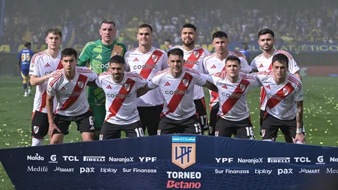 El once de River ante Boca en el último Superclásico en La Bombonera