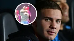 Franco Mastantuono aprovechó la noche libre que le otorgó Lionel Scaloni para asistir a un recital de Las Pastillas del Abuelo en Villa Crespo.