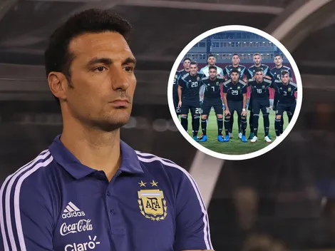 Se cumplen 7 años del debut de Scaloni como DT de Argentina: este fue el once