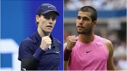 Jannik Sinner y Carlos Alcaraz