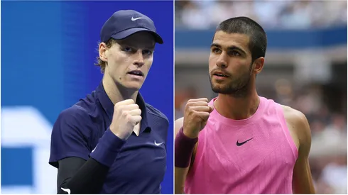 Jannik Sinner y Carlos Alcaraz