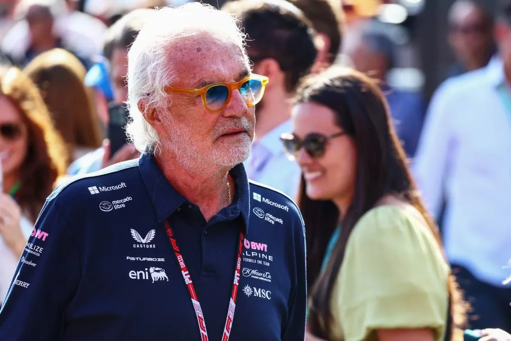 Flavio Briatore, asesor ejecutivo de Alpine en la Fórmula 1. (Getty Images)