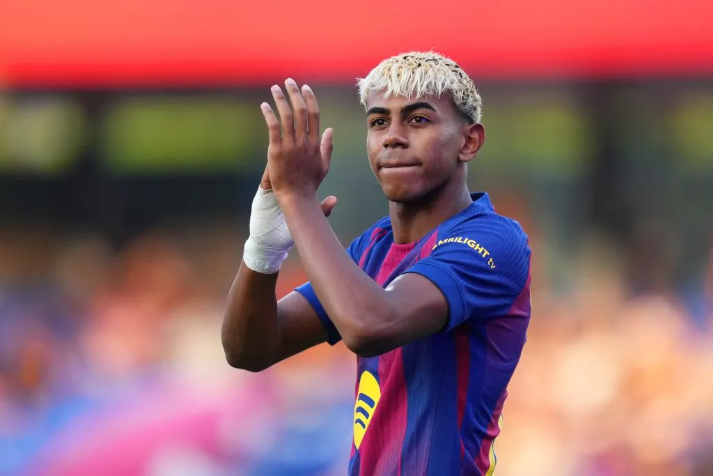 Lamine Yamal, el favorito de Carlos Sainz para el Balón de Oro (Getty Images).