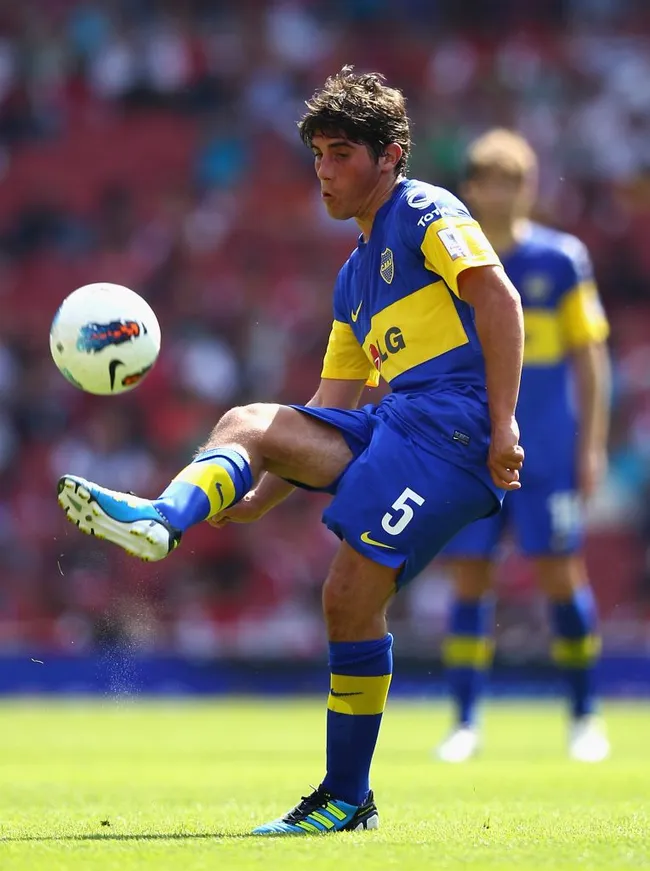 Cristian Erbes en su paso por Boca. (Getty).
