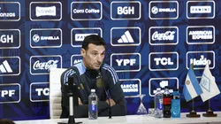 Lionel Scaloni, entrenador de la Selección Argentina.