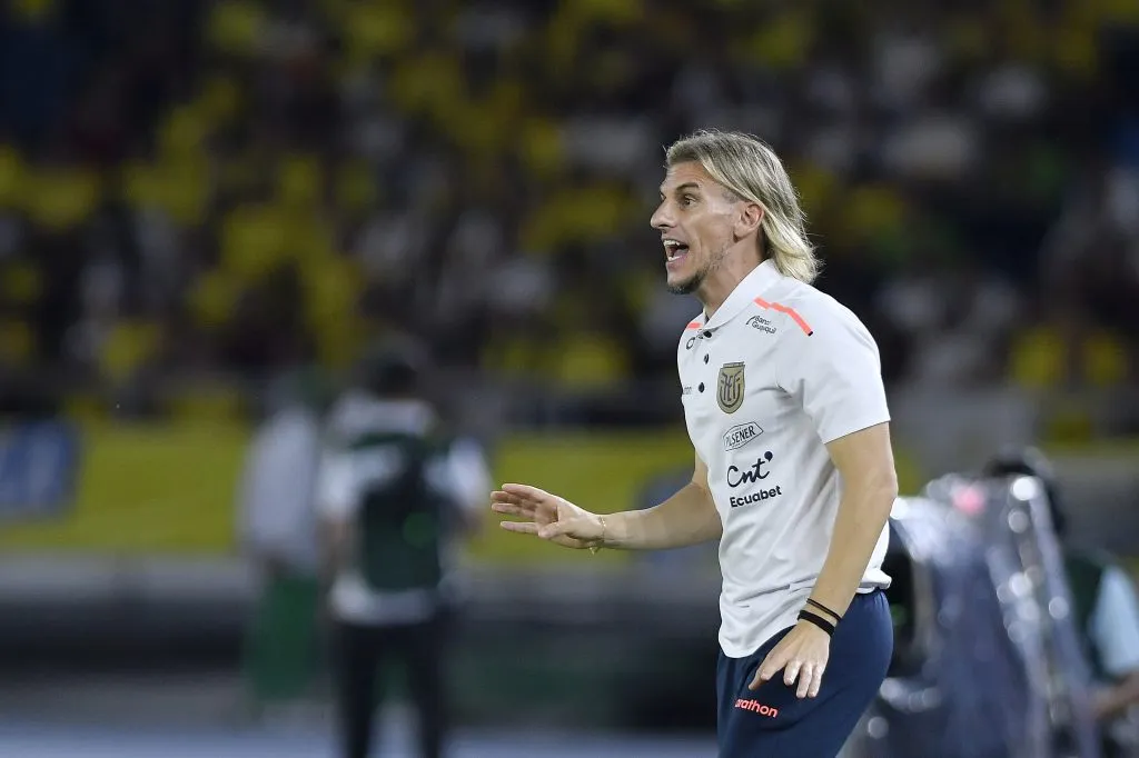 Becaccece tomó las riendas de Ecuador y lo clasificó a su segundo Mundial consecutivo (Getty Images).