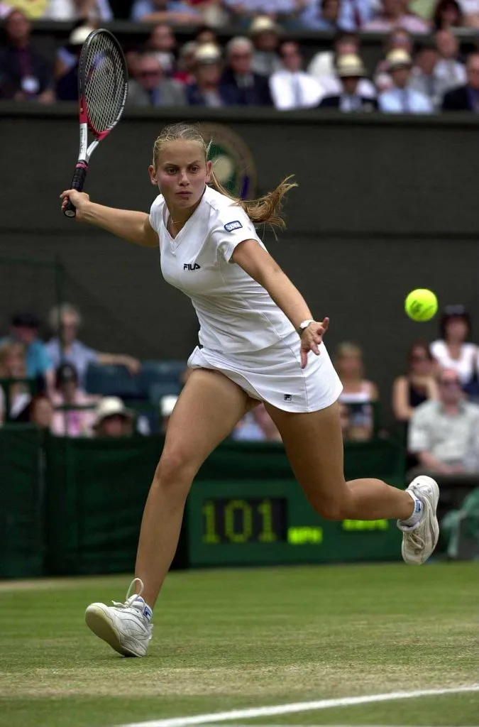 Dokic en la semifinal de Wimbledon 2000. (Foto: Getty).