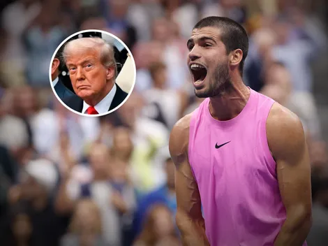 No se vio en TV: la reacción viral de Donald Trump tras la conquista de Carlos Alcaraz sobre Jannik Sinner en el US Open