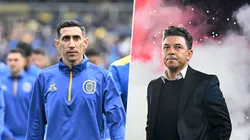 Ángel Di María y Marcelo Gallardo, protagonizaron declaraciones cruzadas.