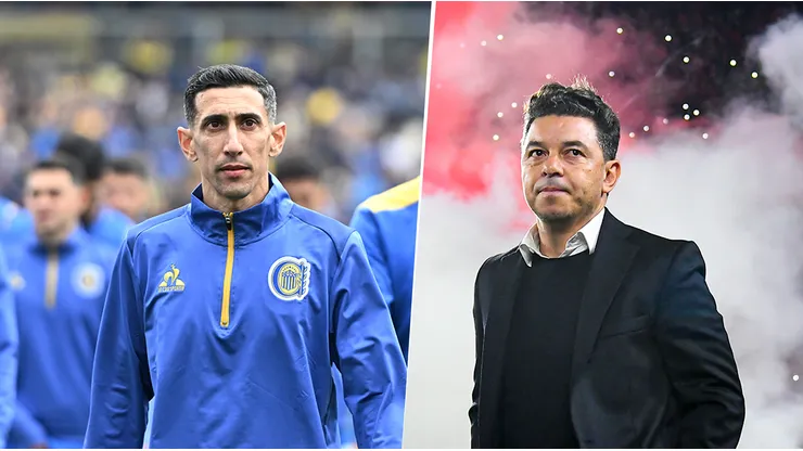 Ángel Di María y Marcelo Gallardo, protagonizaron declaraciones cruzadas.