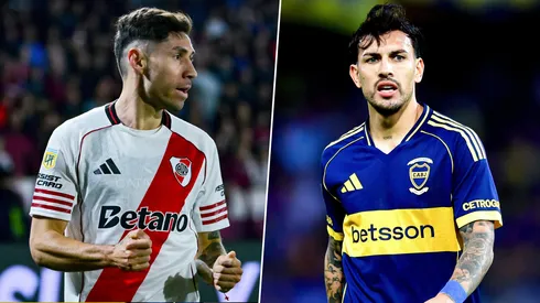 Gonzalo Montiel y Leandro Paredes, referentes de River y Boca.