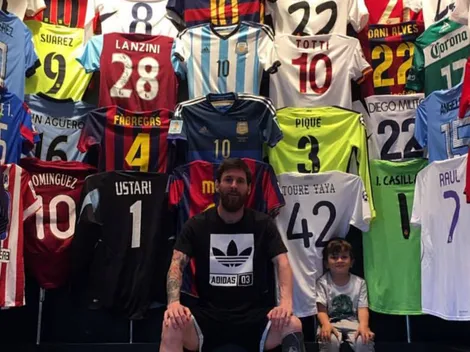 Se hizo viral su regalo a Messi, se lo tatuó y ahora contó la reacción que tuvo la Pulga al verlo