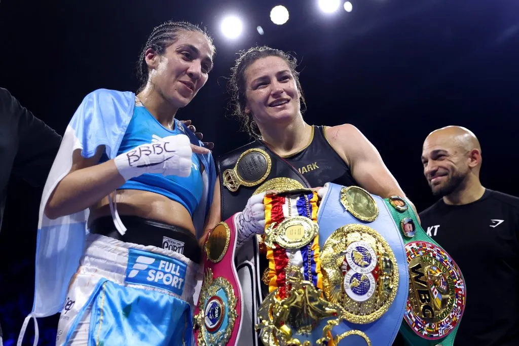 Hubo postal para el recuerdo en Wembley. (Foto de Getty).