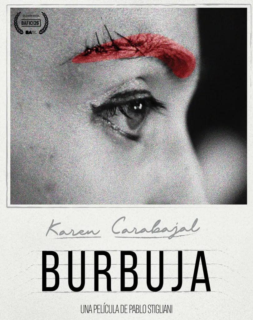 Afiche de Burbuja, la película.