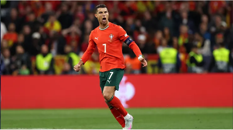 Ronaldo le convirtió de penal a Hungría por Eliminatorias.