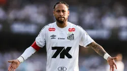 Neymar, de actual presente en Santos.