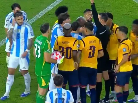 Nicolás Otamendi fue expulsado en Argentina vs. Ecuador y se perderá el debut del Mundial 2026