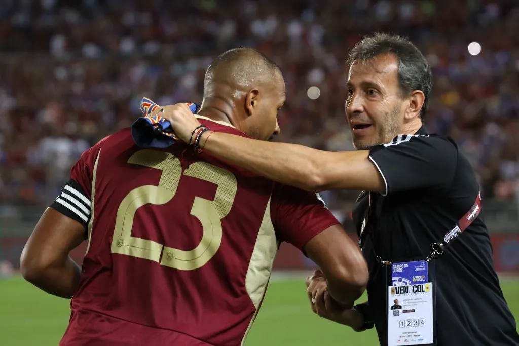 Venezuela perdió en Maturín y se quedó sin Mundial. (Foto de Getty).