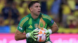 Dibu Martínez, arquero de la Selección Argentina.