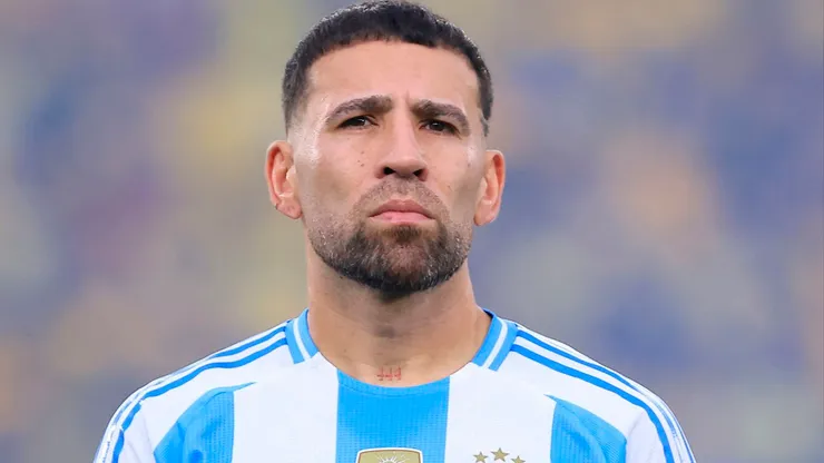 Nicolás Otamendi, futbolista de la Selección Argentina.