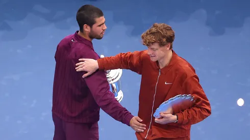 Carlos Alcaraz y Jannik Sinner, finalistas de US Open 2025.