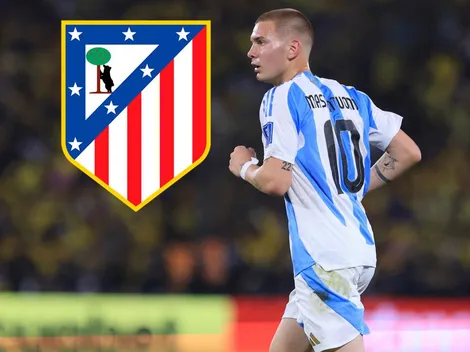 La 10 de Mastantuono en la Selección generó indignación en el Atlético de Madrid