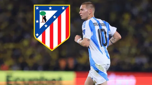 Los hinchas del Atlético de Madrid reprobaron la decisión de Lionel Scaloni de darle la 10 de la Selección Argentina a Franco Mastantuono.