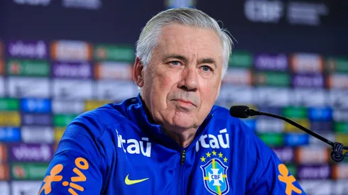 Carlo Ancelotti, DT de la Selección de Brasil.