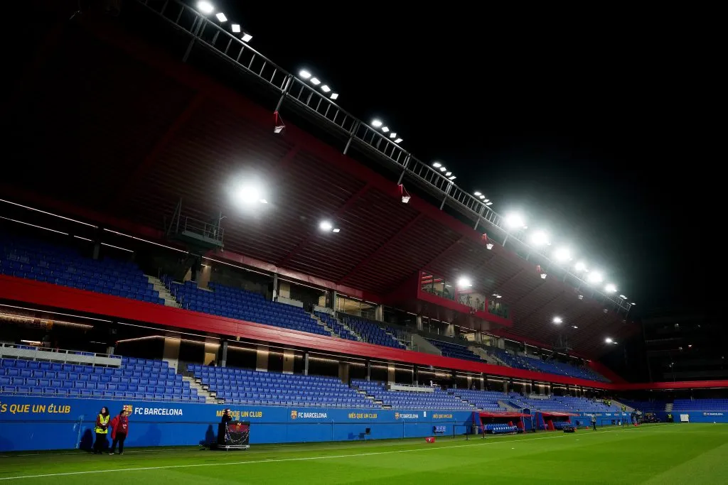 Estadio Johan Cruyff, propiedad de Barcelona. (Getty Images)