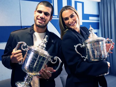 Mientras Carlos Alcaraz ganó 53,4 millones de dólares, esto obtuvo Aryna Sabalenka