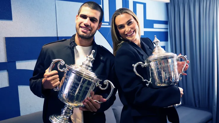 Carlos Alcaraz y Aryna Sabalenka
