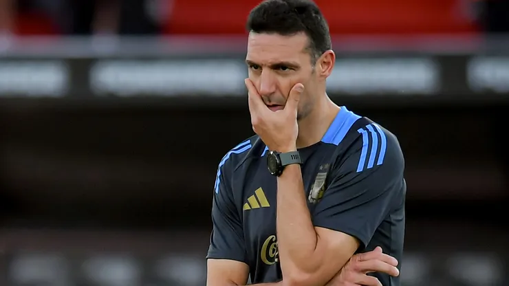 Lionel Scaloni, entrenador de la Selección Argentina.