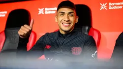 Ezequiel Fernández, ex jugador de Boca y actual Bayer Leverkusen.