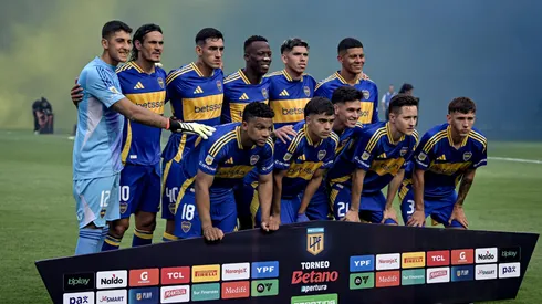 El equipo titular de Boca ante Argentinos Juniors en La Bombonera.