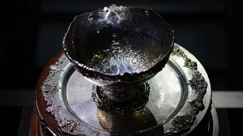 El trofeo de la Copa Davis.