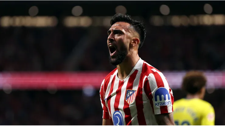 Nico González debutó con gol en Atlético Madrid.