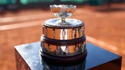 El trofeo de la Copa Davis