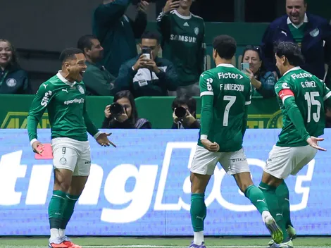 River, en vilo: sin Abel Ferreira, Palmeiras ganó, gustó y goleó a días del cruce de cuartos de la Copa Libertadores